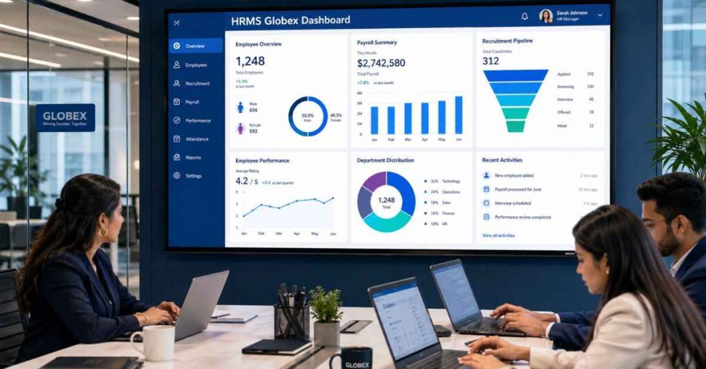 HRMS Globex: Smart HR Software for Business