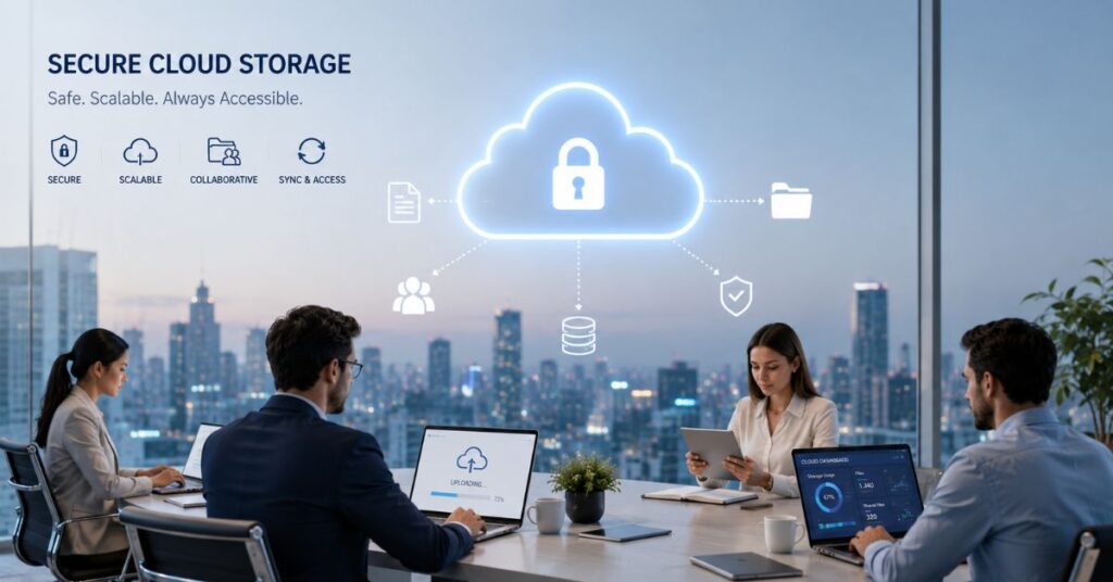 Nippydrive: Secure Cloud Storage for Business