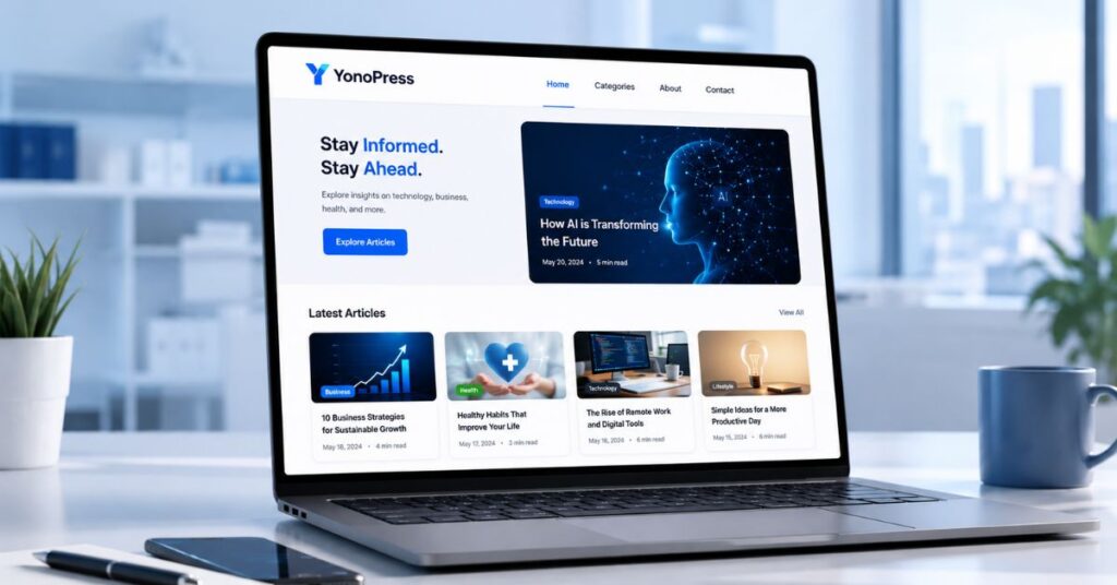 YonoPress: Smart Platform for Practical Insights YonoPress: Smart Platform for Practical Insights